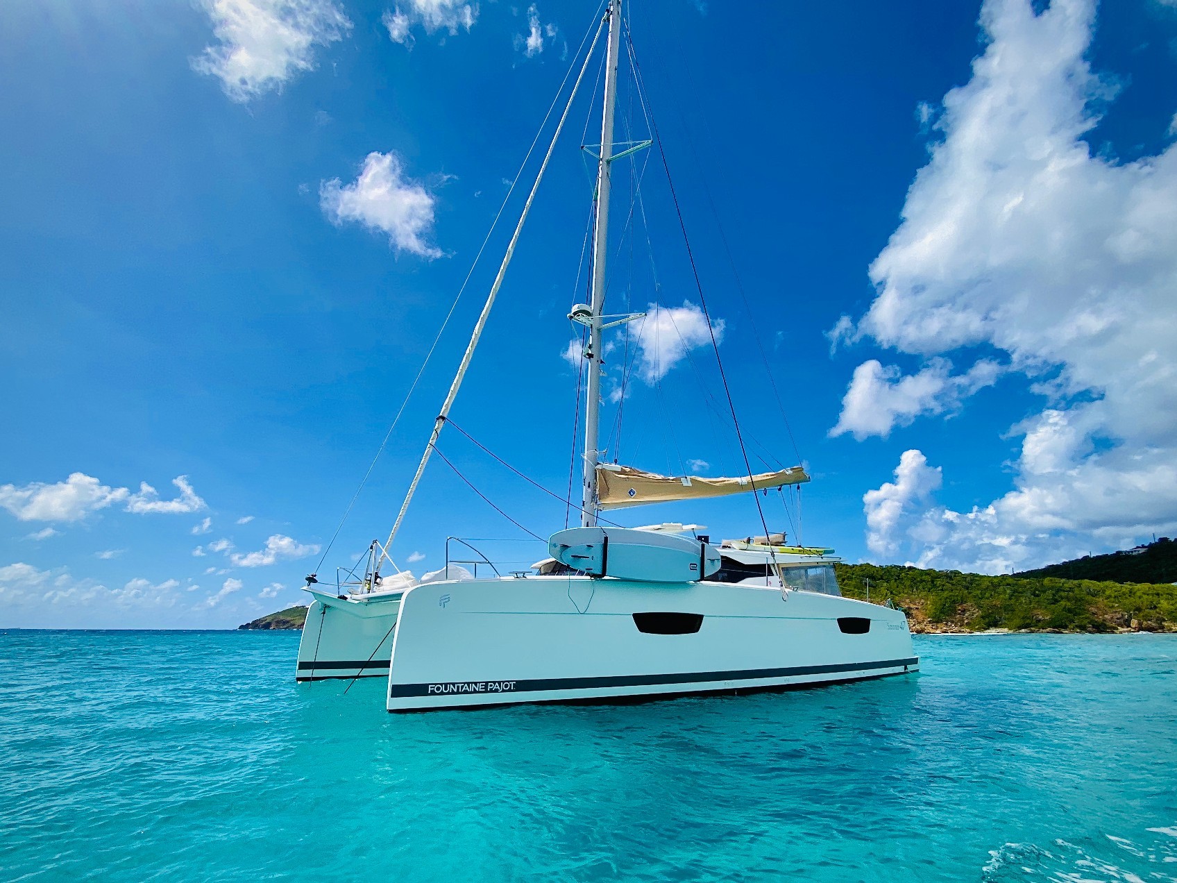Used Sail Catamaran for Sale 2018 Saona 47 